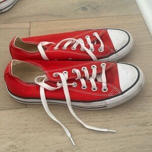 Red converse